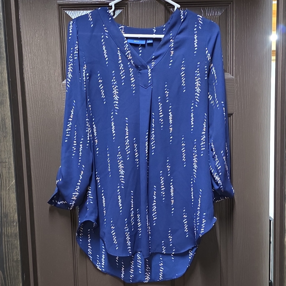 Navy Blue Women's Top